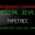 16 Segment Display Font - Featured Image