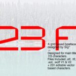 23F Font - Featured Image