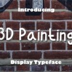 3D Painting Font - Featured Image