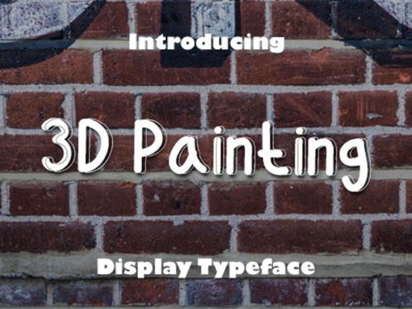 3D Painting Font - Featured Image