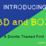 3D and Box Font - Featured Image