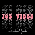 70s Vibes Font - Featured Image