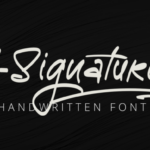 A-Signature Font - Featured Image