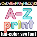 A-z Print Font - Featured Image