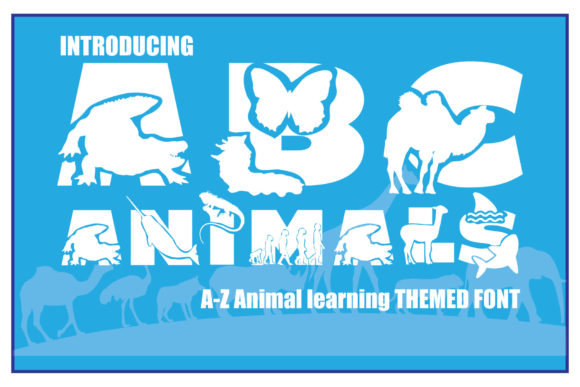 ABC Animals Font - Featured Image