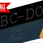 ABC Dot Practice Italic Bold Font - Featured Image
