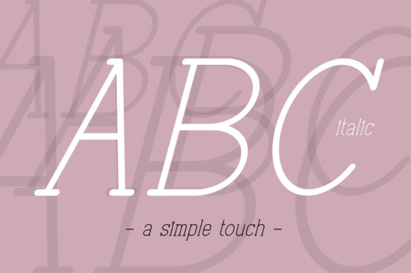 ABC Italic Font - Featured Image