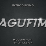 AGUFIM Font - Featured Image