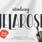 AL Jelarose 2 in 1 Font - Featured Image