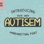AUTISEM Font - Featured Image