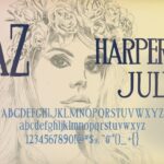 AZ Harpers July Font - Featured Image