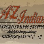 AZ Indian Font - Featured Image
