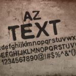 AZ Text Font - Featured Image