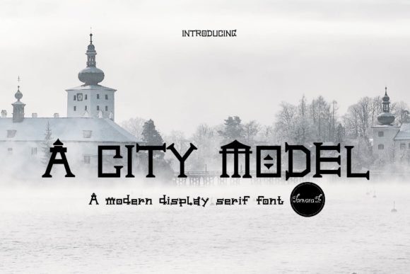 A City Model Font - Featured Image