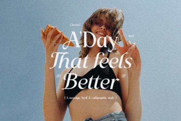 A Day That Feels Better Font - Featured Image