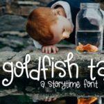 A Goldfish Tale Font - Featured Image