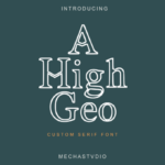 A High Geo Font - Featured Image