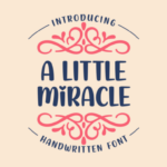 A Little Miracle Font - Featured Image