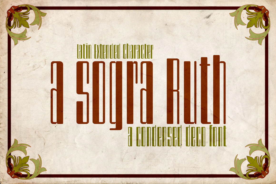 A Sogra Ruth Font - Featured Image