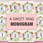 A Sweet Ring Monogram Font - Featured Image