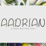 Aadrian Font - Featured Image
