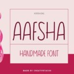 Aafsha Font - Featured Image
