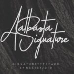 Aalbasta Font - Featured Image