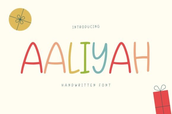 Aaliyah Font - Featured Image