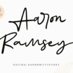 Aaron Ramsey Font - Featured Image