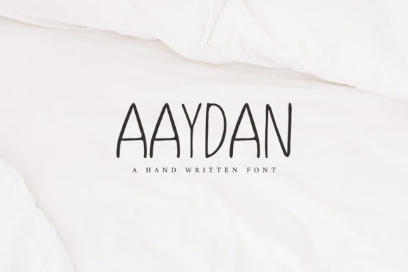 Aaydan Font - Featured Image