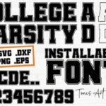 Ab College Outline Font - Featured Image