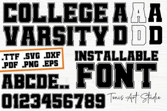 Ab College Outline Font - Featured Image