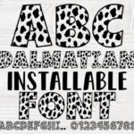 Ab Dalmatian Font - Featured Image