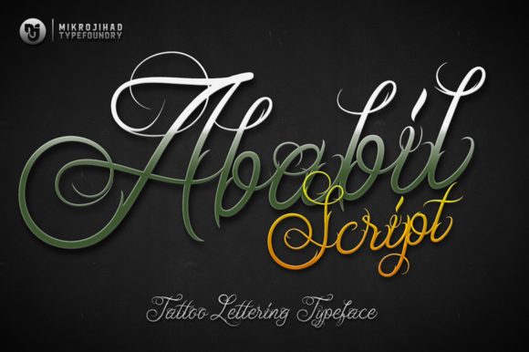 Ababil Script Font - Featured Image