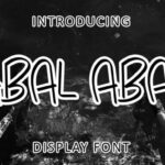 Abal Abal Font - Featured Image