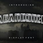 Abandoned Font - Featured Image