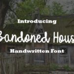 Abandoned Houses Font - Featured Image
