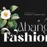 Abang Fashion Font - Featured Image