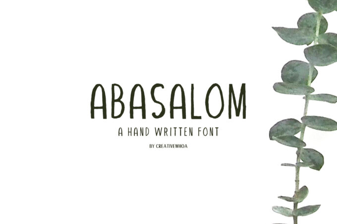 Abasalom Font - Featured Image