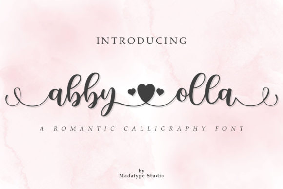 Abby Olla Font - Featured Image