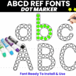 Abc Dot Marker Font - Featured Image
