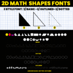 Abcd Ref 2d Shapes Outlined Font - Featured Image