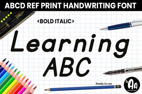 Abcd Ref Bold Italic Font - Featured Image
