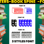 Abcd Ref Book Spine1 Font - Featured Image