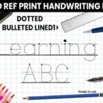 Abcd Ref Dotted Bulleted Lined1 Font - Featured Image