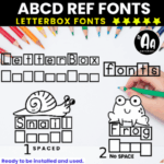Abcd Ref Letterbox Font - Featured Image