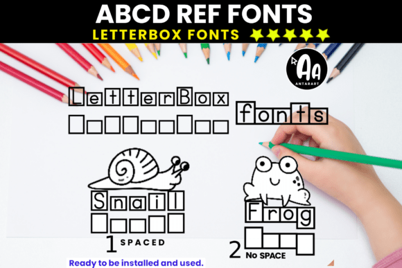 Abcd Ref Letterbox Font - Featured Image