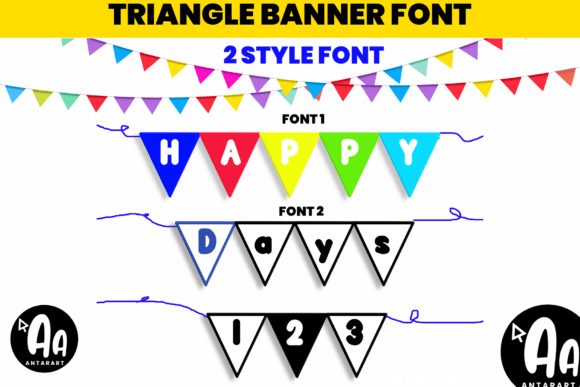Abcd Ref Triangle Banner1 Font - Featured Image