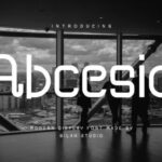 Abcesia Font - Featured Image
