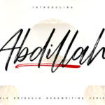 Abdillah Font - Featured Image